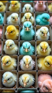 215K views · 1.7K reactions | cute adorable baby chicks - rainbow chicks #cute #chicks #baby #chicken #ai | Kids Zone | Facebook