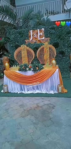 Igbo Traditional Wedding Decoration in Kinshasa