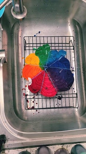 Range of Emotions Tiedye #spiral #tiedye #tyedye #tiedyeshirt #rainbowcolors #brightcolors #handdyed #tiedyefashion | Habitual Dyer