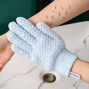 [Hot Item] Bath Towel Glove Five-Finger Decontamination Bath Scrub Bath Wipe Bath Brush Bath Towel Scrub Artifact Bath Glove