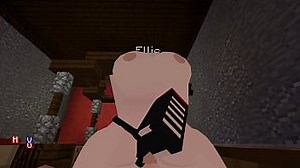 Minecraft&vert;Jenny Mod&vert; Meeting Ellie&comma; a Goth dommy mommy and she calls us a good boy