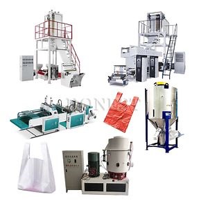 [Hot Item] High Productivity T Shirt Bag Making Machine / Plastic Bag Making Machine