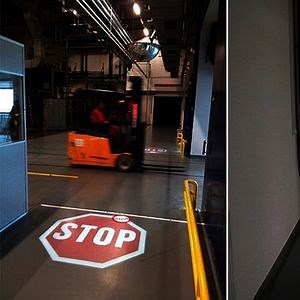 [Hot Item] Proyección de Señalización de Almacén IP65 LED 300 Vatios Proyector de Señalización Gobo