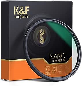 K&F Concept 67mm Polarizer Filter, CPL Polarizing Filter, Reduce Glare/Waterproof/Scrath Resistant, for Camera Lens