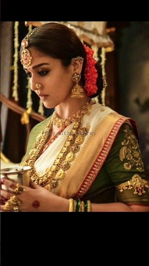 Nayanthara Saree looks ▪︎ SyeRaa NaraSimha Reddy ▪︎ #nayanthara