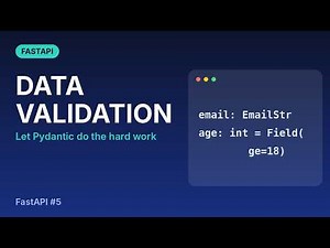 FastAPI Tutorial #5: Data Validation with Pydantic