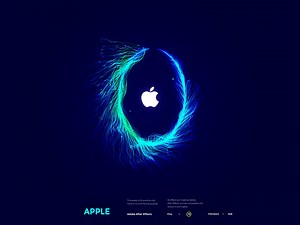 Daily design 35/100 -AE particular Apple countdown poster