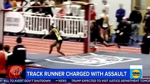 TRACK RUNNER CHARGED WITH ASSAULT: A high school track runner is now facing assault and battery charges after allegedly attacking her opponent with a baton during a relay race. She says it was an accident. ABC's Andrea Fujii has the video and reaction. | World News Now