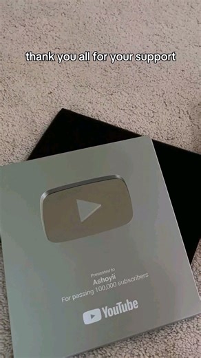 Thank you for 100k ❤️ #unboxing #appreciation