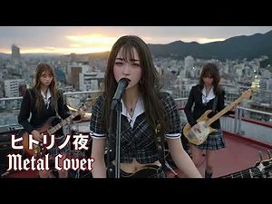 "ヒトリノ夜" 1990s Japanese High School Students Heavy Metal Band Cover "ポルノグラフィティ／Porno Graffitti"
