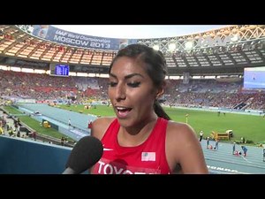 Moscow 2013 - Brenda MARTINEZ USA - 800m Women - Semi-Final Heat 1