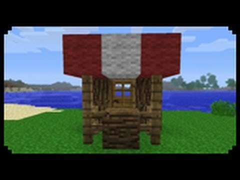 ✔ Minecraft: How to make a market stand