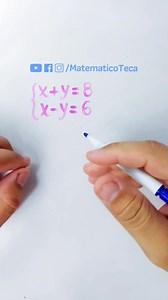 Sistema de Equações #matemática | Matemático TECA