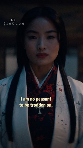 Lady Mariko demands respect. #ShogunFX