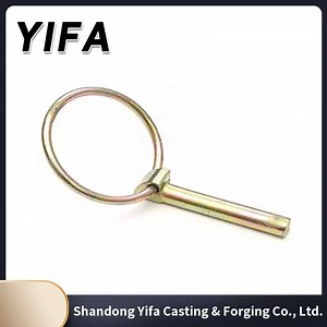 [Hot Item] Stainless Steel Galvanized Snap Wire Lock Pin Safety Lynch Pin DIN11023 O Ring Pin Stainless Steel Lynch Pin
