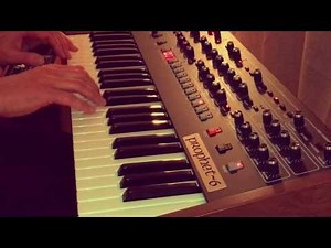 J. S. Bach - Prophet 6 synthesizer- Prelude in C major, WTC Book I, BWV 846 - DSI Sequential