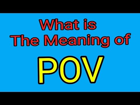Meaning Of POV | POV | English Vocabulary | Most Common Words in English
