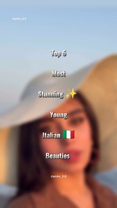 Top 5 Most Beautiful 😍 Italian 🇮🇹 Women | Top 5 | . . #top5 #mostbeautiful #italianwomen #beautifulwomen #picks2 #viralreels | Picks Too