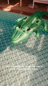 Day 2 in NOLA Starting the epic day by exploring the city, before gearing up for NFL’s big game day. The adventure begins with an airboat tour for a wild ride. @VirginHotels help with tough to book spots and personalize your experience. Members get 25% off Virgin Hotels. #TheGreatGetawayContest #ExploringNOLA | Virgin Plus