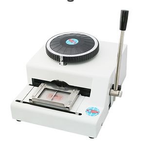 [Hot Item] Manual Metal Number Plate Dogtag Embossing Machine for Custom Dog Tag Necklace