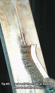 46K views · 328 reactions | ✨A simple guide to welding a hinge onto a square tube ✅For a complete visual walkthrough of the technique, please watch our tutorial video! Buy Now: welding.okorder.com #Okorder #BuildingMaterials #WeldingTips #Metalworking #DIYProjects #Fabrication #HowTo #Welding #Maker | okorder.com | Facebook