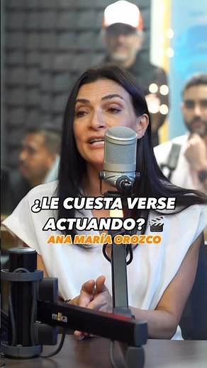 #AnaMaríaOrozco nos cuenta si le gusta verse actuando 🎬 en #YordiEnExa 📻