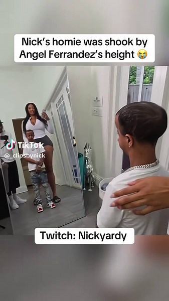 Nick's Homie Shocked by Angel Ferrandez's Height