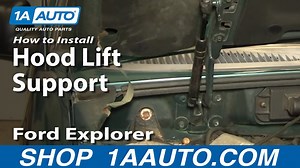 How to Replace Hood Lift Support 1991-2001 Ford Explorer