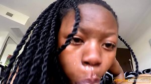 African women giving it all in porn castings