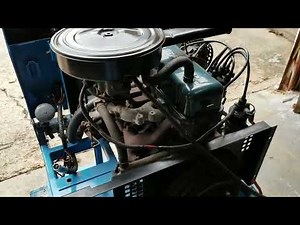 Datsun A12 engine running