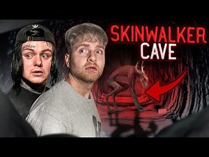 Our Terrifying Night At SKINWALKER Cave (GHOST Caught On Camera) #ghost #haunted | Exploring with Josh