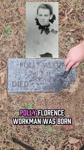 This grave holds a heartbreaking family story Polly Workman Alsup Trail buried in Trail Cemetery Ozark County, Missouri #GraveCleaning #CemeteryStories #ForgottenLives #HistoricCemeteries #GraveyardHistory | Headstone History