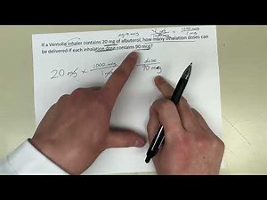 Naplex Practice Calculation: # of doses (difficulty: easy)