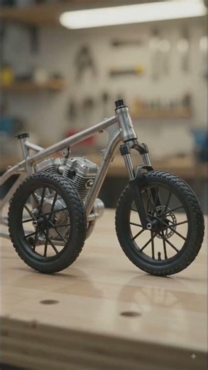 Maked tiny USA cycle