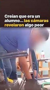 They thought it was a student… the cameras revealed something worse