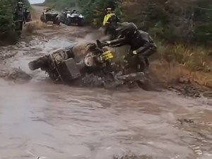 A couple of falls from April that you shared with us 🤙 Stay safe and you know who to tag 😉 #atvlife #offroad #quad #atv #mudding | Finntrail. Powersports