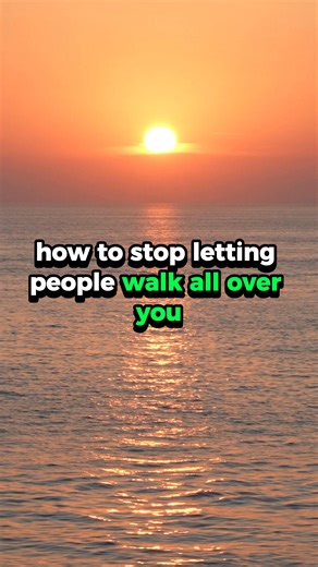 How to stop letting people walk all over you #boundaries #setboundaries #selfcare #toxicrelationships #toxicpeople #toxic #selfimprovement #psychology #personalgrowth #selfawareness #relationshipadvice #psychologyfacts #mindset #lifeadvice #toxicfriends #motivation #knowyourworth #emotionalresilience #recoveringpeoplepleaser #peoplepleaser Have you ever felt like people take advantage of your kindness or disregard your boundaries? If you’re tired of being treated like a doormat, it’s time to tak