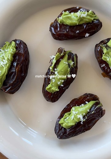 Healthy Matcha Butter Dates Recipe for Quick Energy