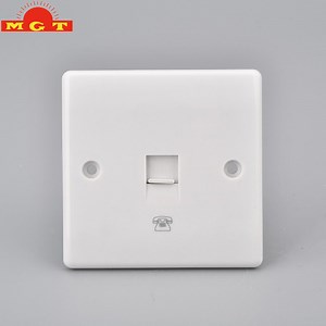 [Hot Item] 250V British Range Bakelite Telephone Data Socket with Single Hole