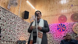 5.3K views · 49 reactions | Dolly Tickoo & Ashok Koul, prominent Kashmiri Pandit Poets reciting poetry at All India Kavi Sammelan cum Mushaira held at Kishtwar. Ashok Koul through his poetry share some black movement of Kashmiri Pandit exudes from valley in 1990s. Watch, like, share & follow for latest updates | Asif Iqbal Naik | Facebook