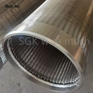 [Hot Item] Continuous Slot Stainless Steel Water Well Screen for Drilling Casing Pipe