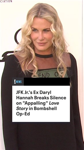 Daryl Hannah is speaking out against the portrayal of her and JFK Jr.'s five-year relationship in
