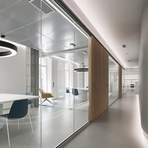 [Hot Item] Office Furniture Glass Wall Panel Office Cubicle Soundproof Glass Wall Partition Panel