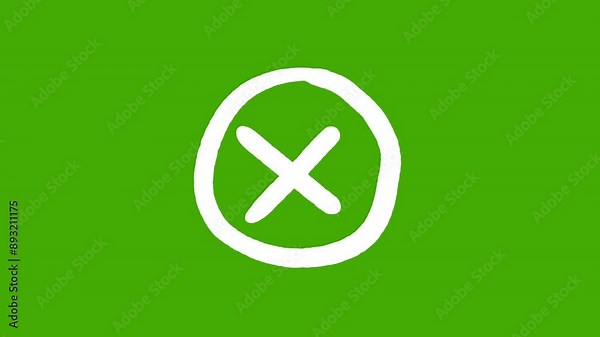 Set of Hand-drawn LOOP Animation Elements on green screen: Frames, Underlines, Quotation marks, Question and Exclamation mark, Text Highlighters in doodle style