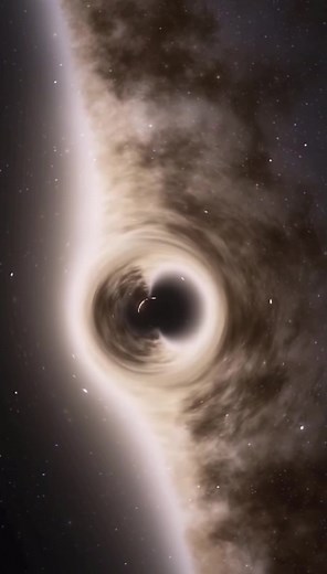 206K views · 8.8K reactions | A Black Hole Warping Space-Time. #space #astronomy | Perplex Group | Facebook