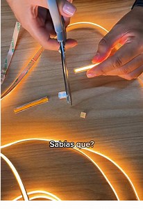 Cinta LED COB: ¡Córtala y Sigue Usándola!
