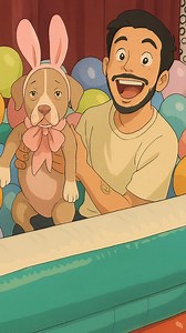 ghibli image generator #husky #dog #ghibliart #bullybreed | Review Reloaded