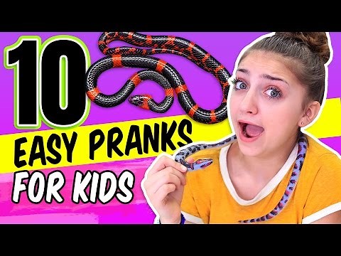 10 Easy Kid Pranks for April Fool's Day | Kamri Noel