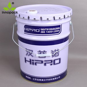 [Hot Item] 18L 20L Metal Steel Tin Bucket Drum with Lid 10 Liters with Lid