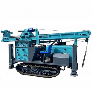 [Hot Item] Factory Price Portable Crawler Water Well Drilling Rig Machine / Geotechnical Core Sample Drilling Rig Geological Core Drilling Machine